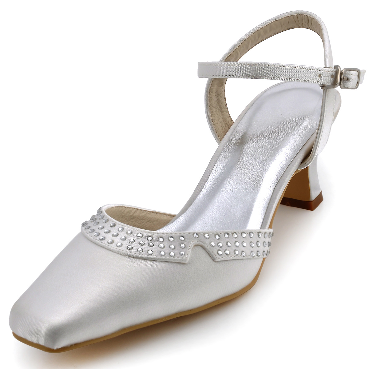 square toe slingback sandals