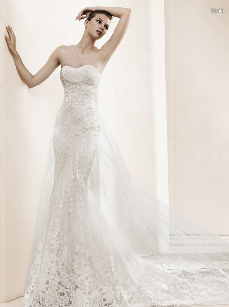 Denia Gorgeous Bridal Wedding Party Dress + Free Gift  